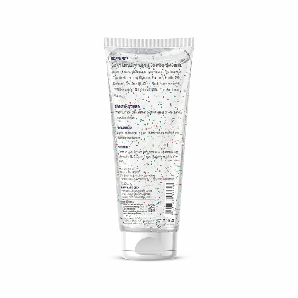 Maple Glow Acne Control Face Wash (100ml)