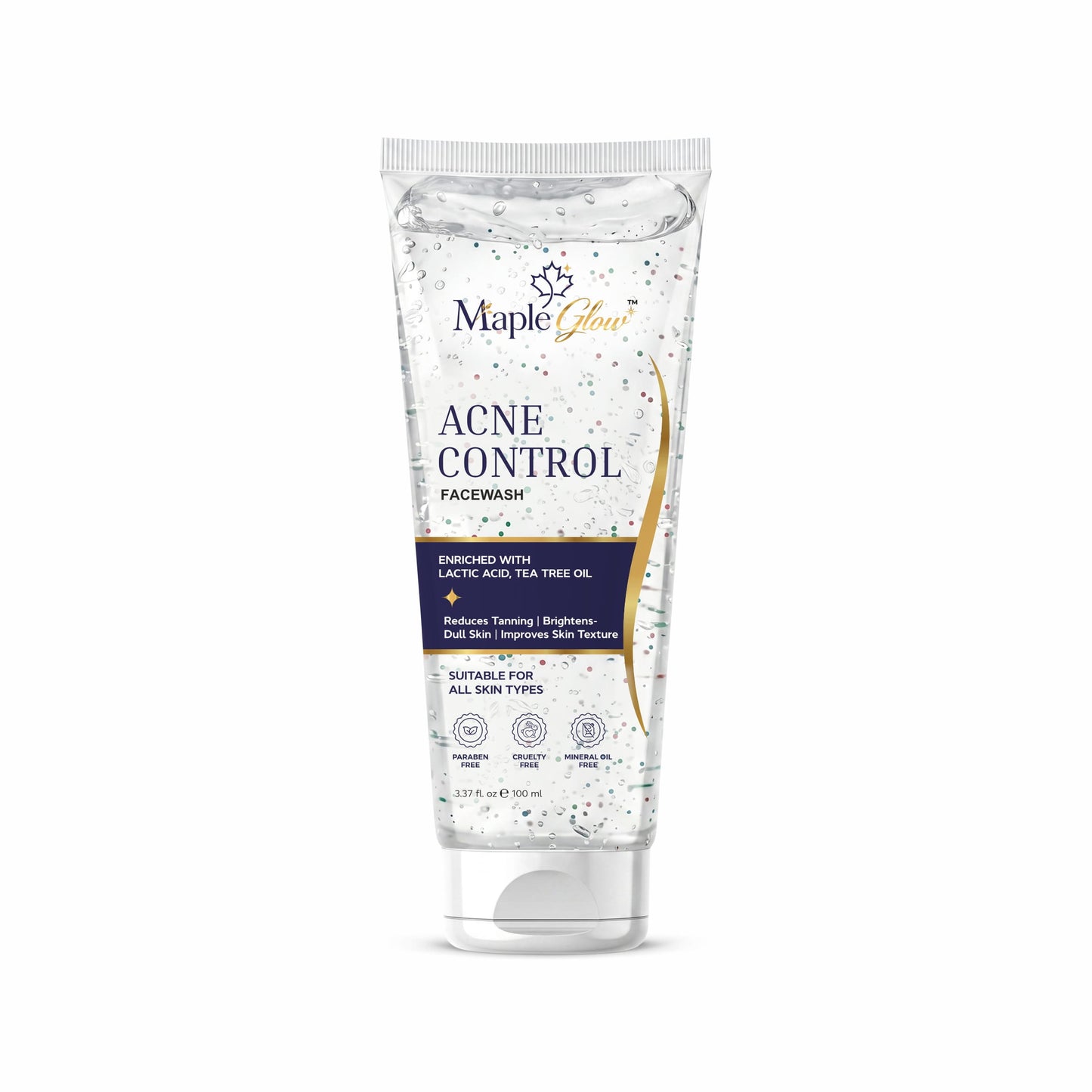 Maple Glow Acne Control Face Wash (100ml)