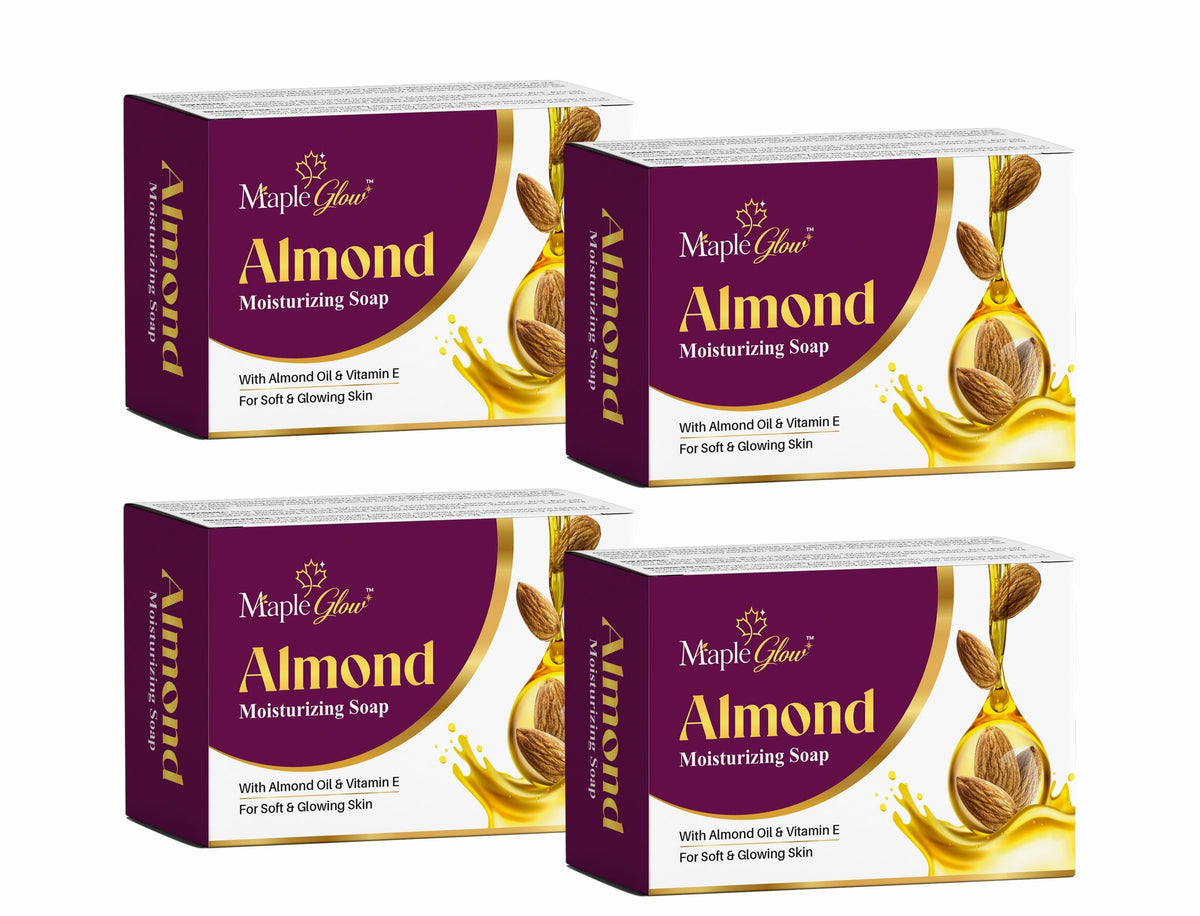 Maple Glow Almond Moisturizing Soap – 75g