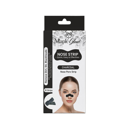 Charcoal Nose Pore Strips – 10 Strips