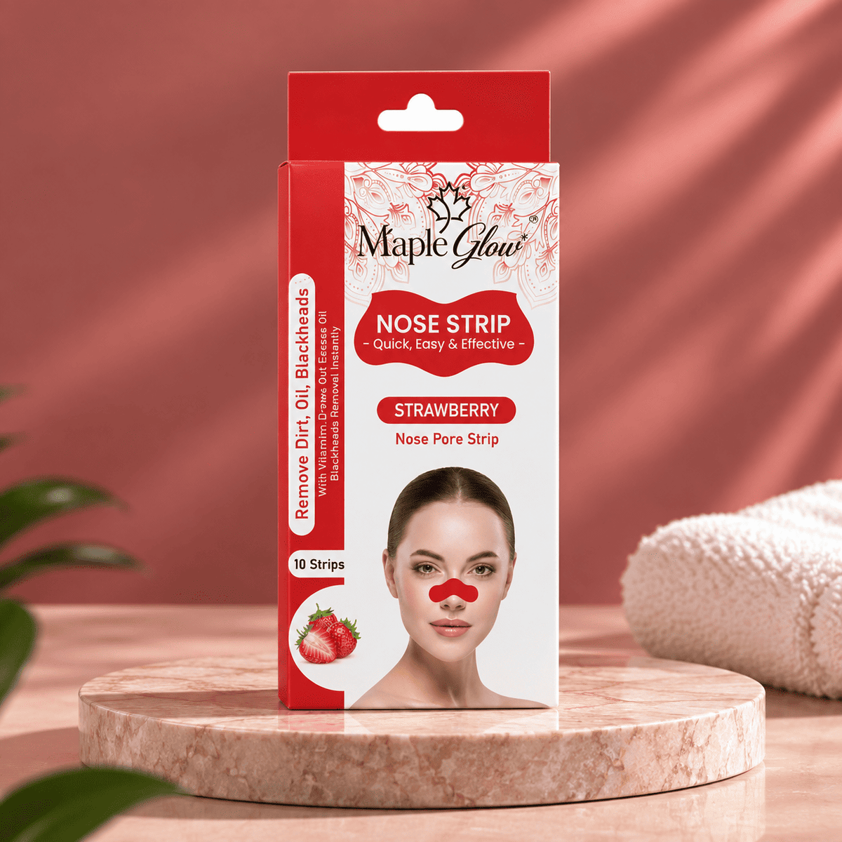 Strawberry Nose Pore Strips – 10 Strips