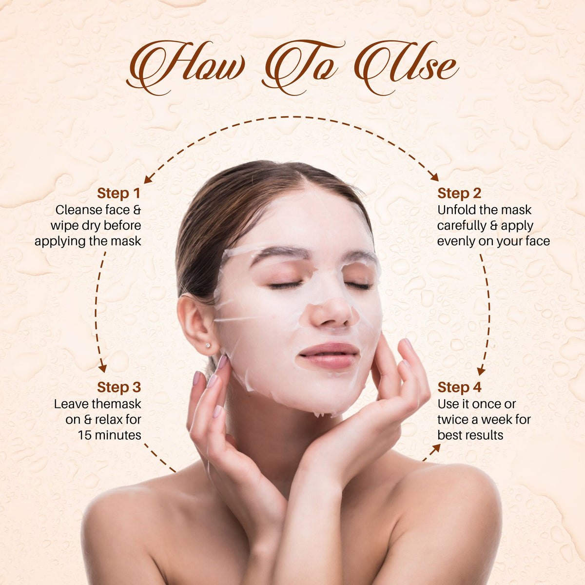 Coffee Sheet Mask – Pack of 6