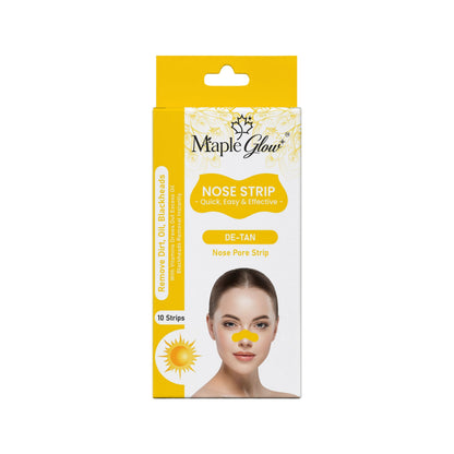 De-Tan Nose Pore Strips – 10 Strips
