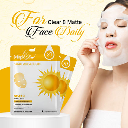 De-Tan Sheet Mask – Pack of 6