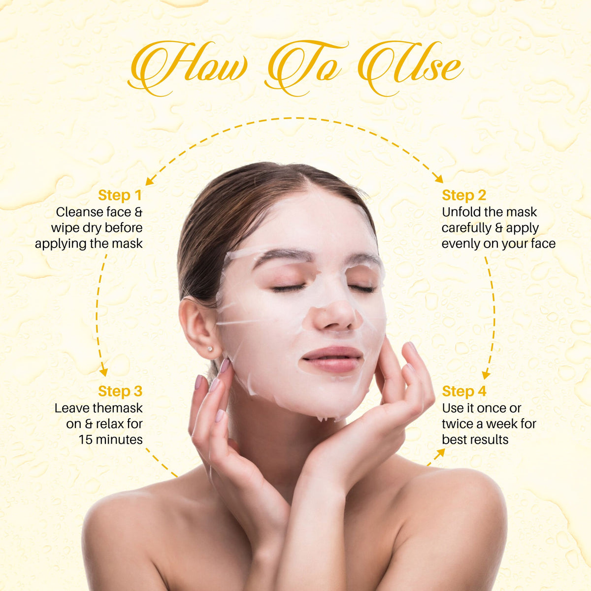 De-Tan Sheet Mask – Pack of 6