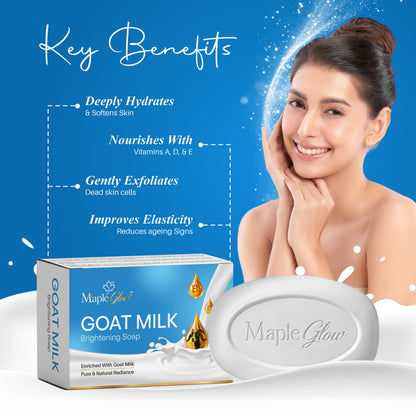 Maple Glow Goat Milk Brightening Soap – 75g