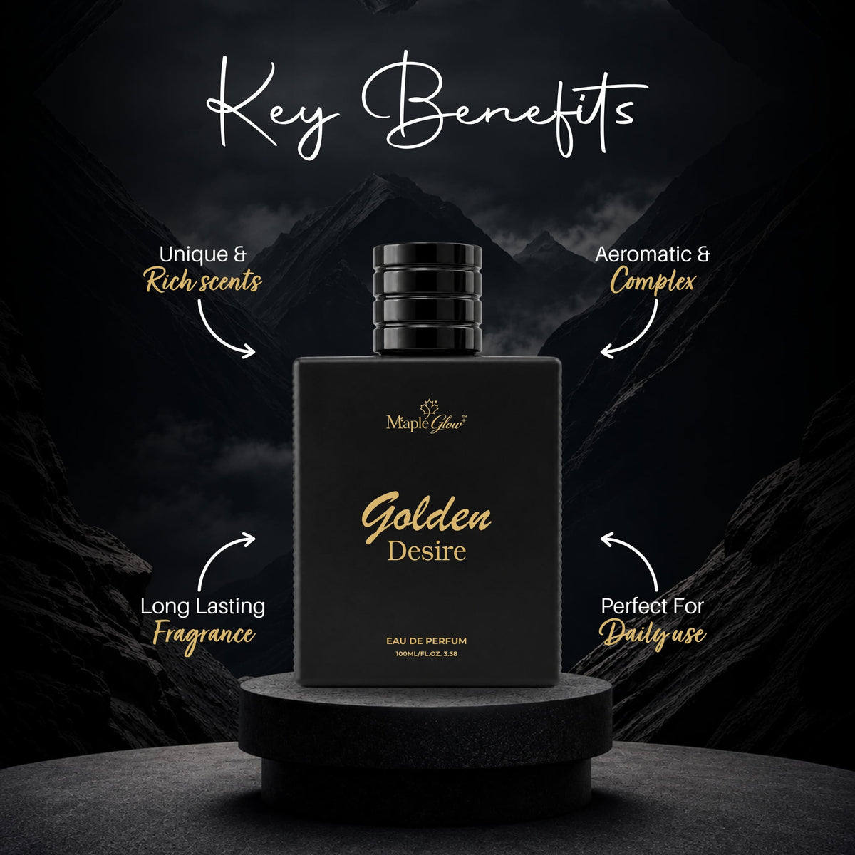 Golden Desire Eau De Perfum – 100ml