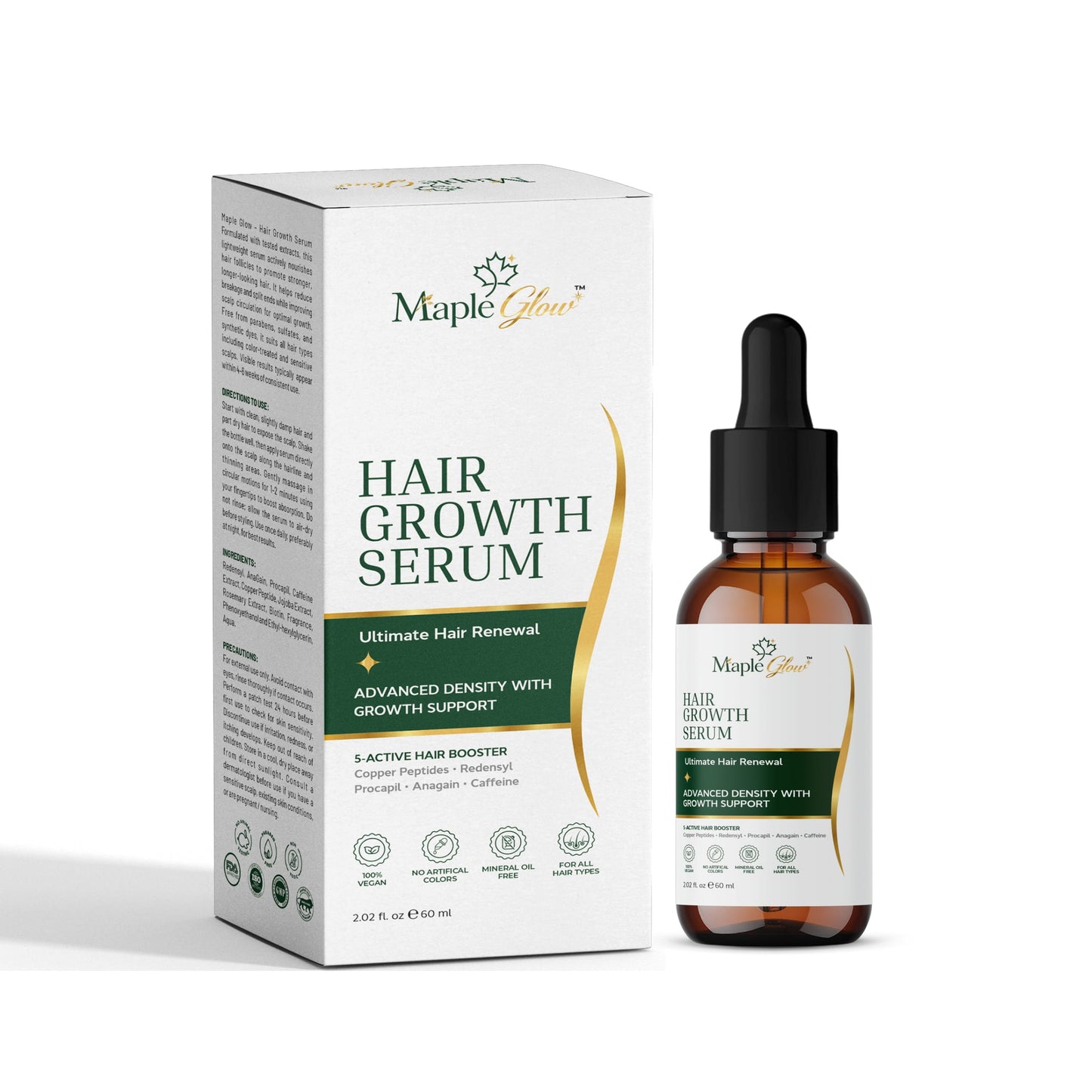 Maple Glow Hair Growth Serum