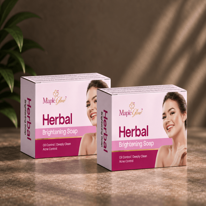 Maple Glow Herbal Brightening Soap – 75g