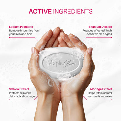 Maple Glow Herbal Brightening Soap – 75g