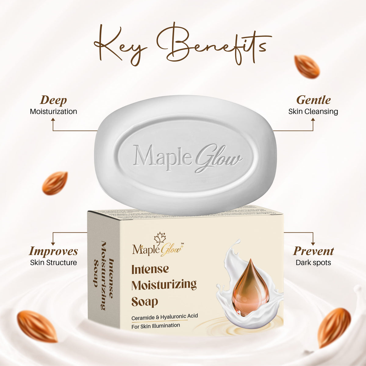 Maple Glow Intense Moisturizing Soap – 75g