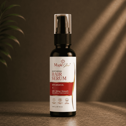 Smoothening Hair Serum with Argan Oil – Frizz Control & Shine Boost (All Hair Types)