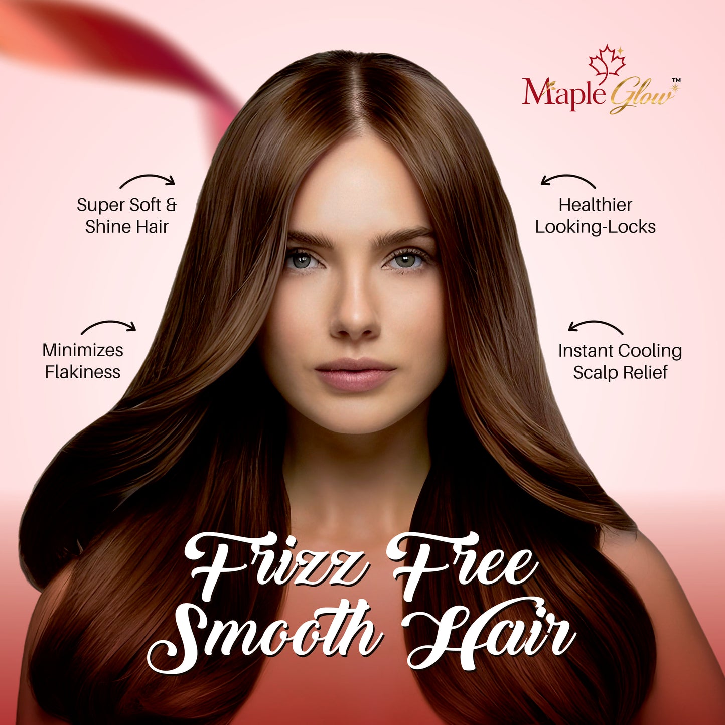 Smoothening Hair Serum with Argan Oil – Frizz Control & Shine Boost (All Hair Types)