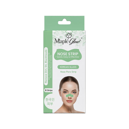 Korean Glass Nose Pore Strips – 10 Strips