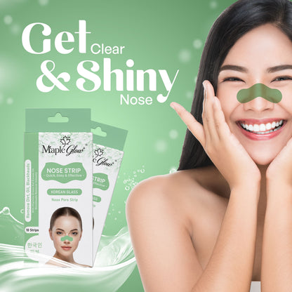 Korean Glass Nose Pore Strips – 10 Strips