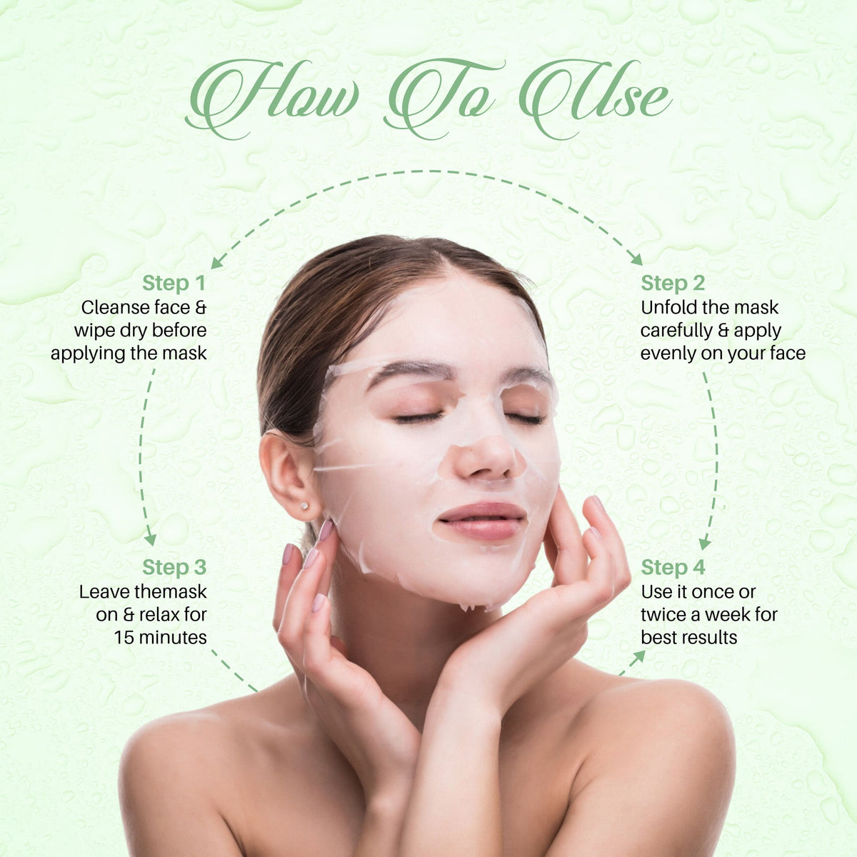 Korean Sheet Mask – Pack of 6