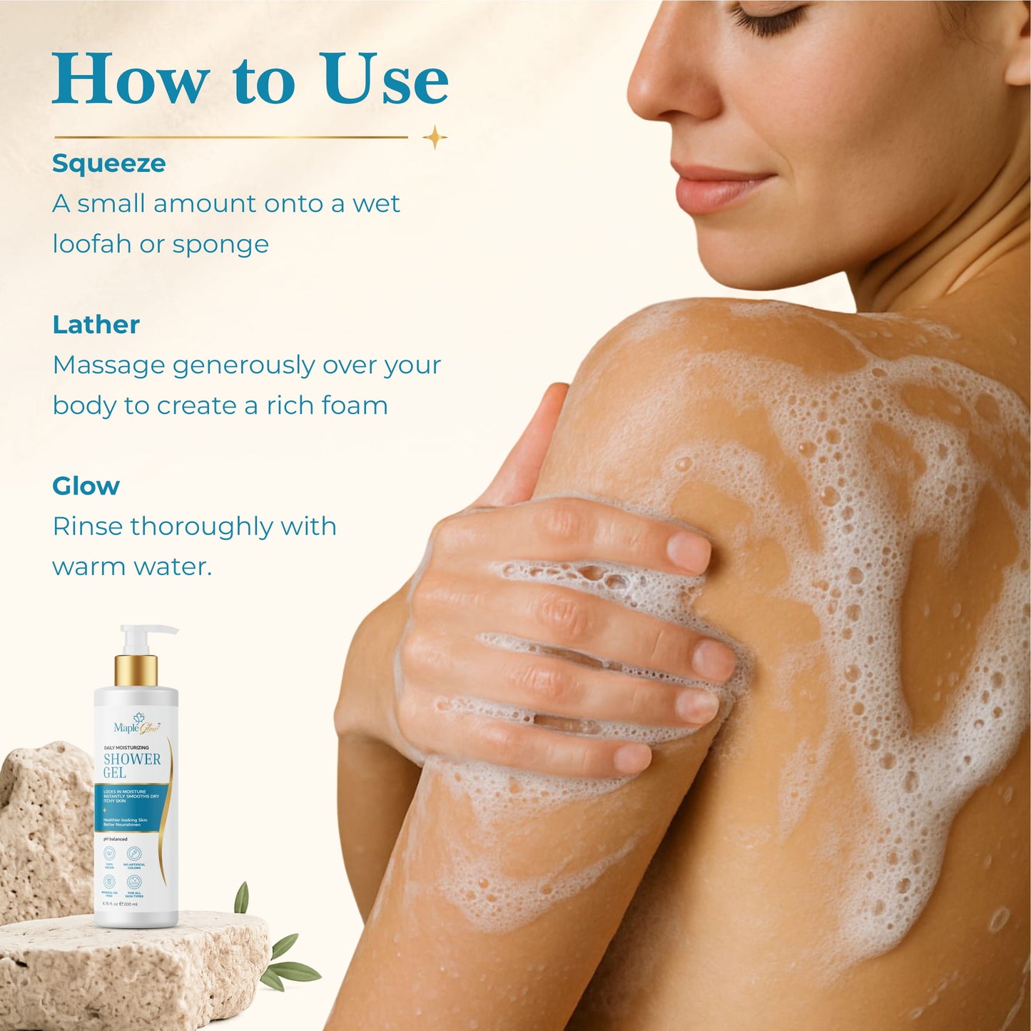 Maple Glow Shower Gel