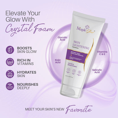 Maple Glow Skin Lightening Facewash