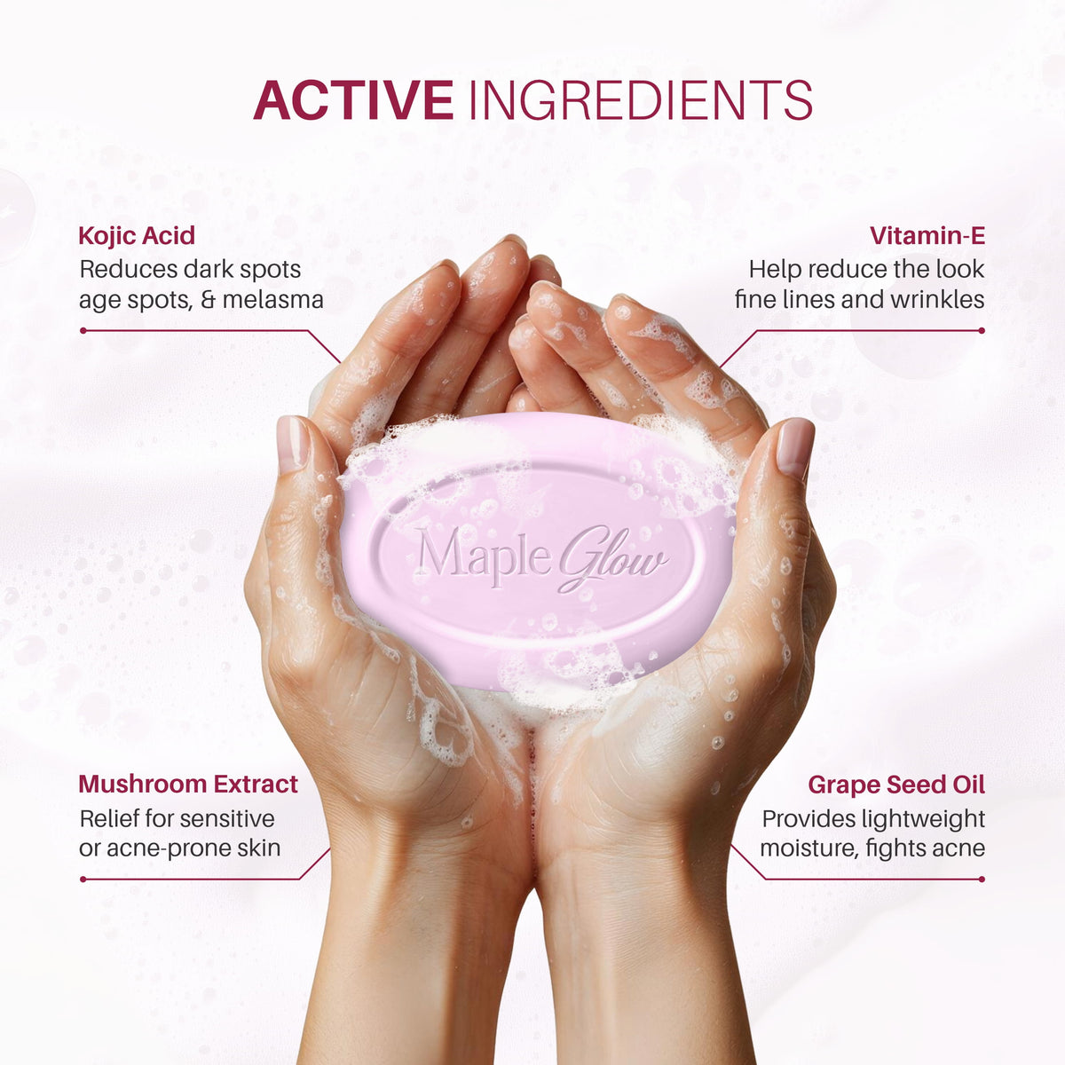 Maple Glow Skin Lightening Soap – 75g