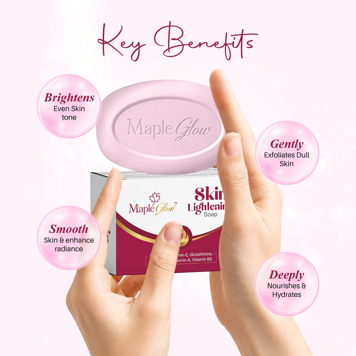 Maple Glow Skin Lightening Soap – 75g