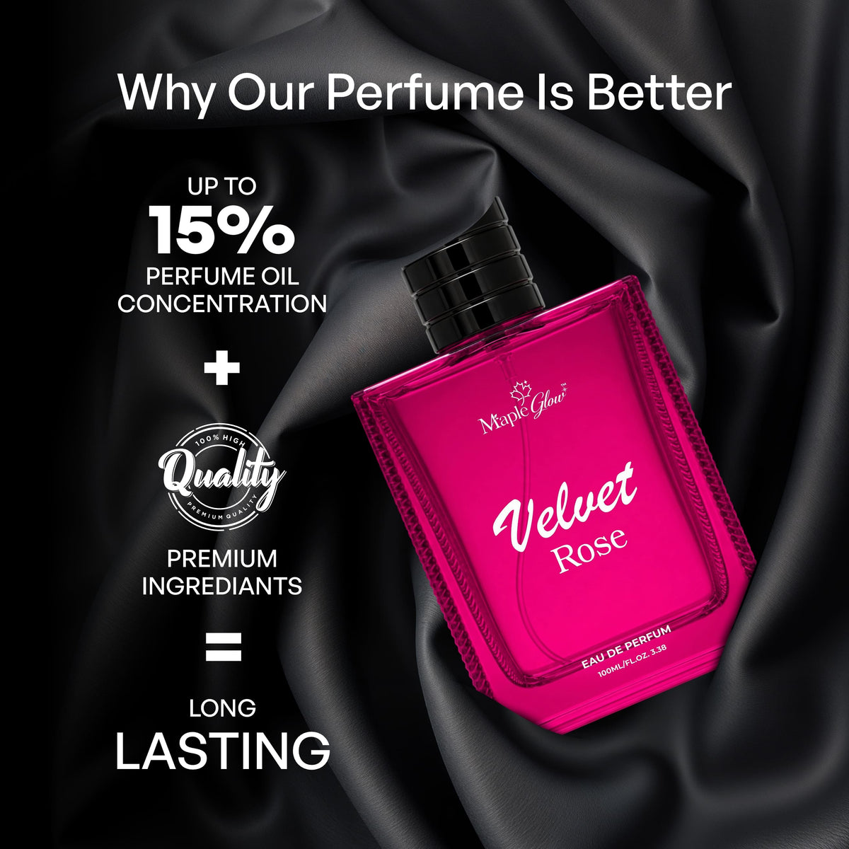 Maple Glow Velvet Rose Eau de Parfum – 100 ml