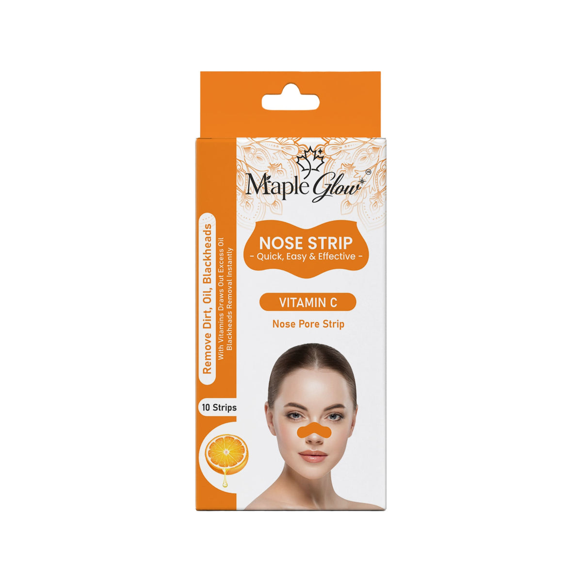 Vitamin C Nose Pore Strips – 10 Strips